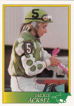 1993 Jockey Star #71 Jackie Acksel Front